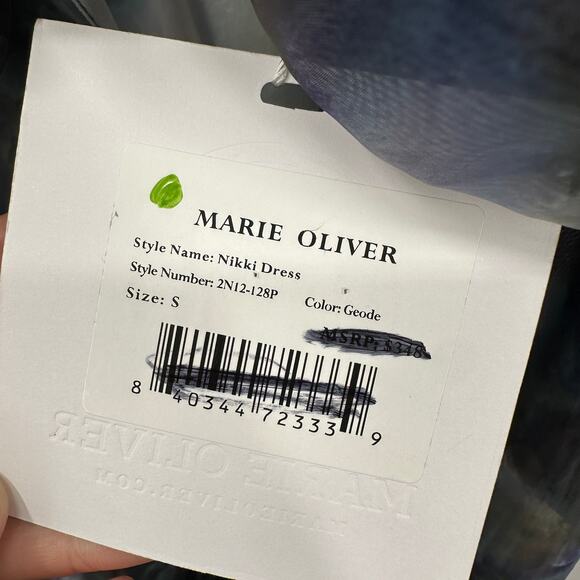 MARIE OLIVER NWT Nikki Dress in Geode // Small - Picture 10 of 12